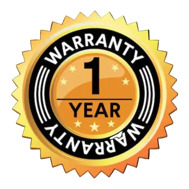 1 Year Warranty