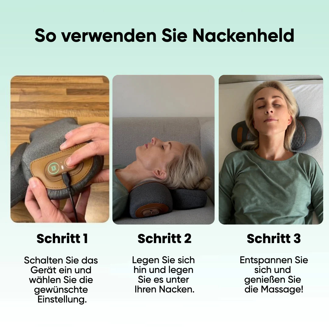 Nackenheld™ - 3 in 1 Nackenmassager