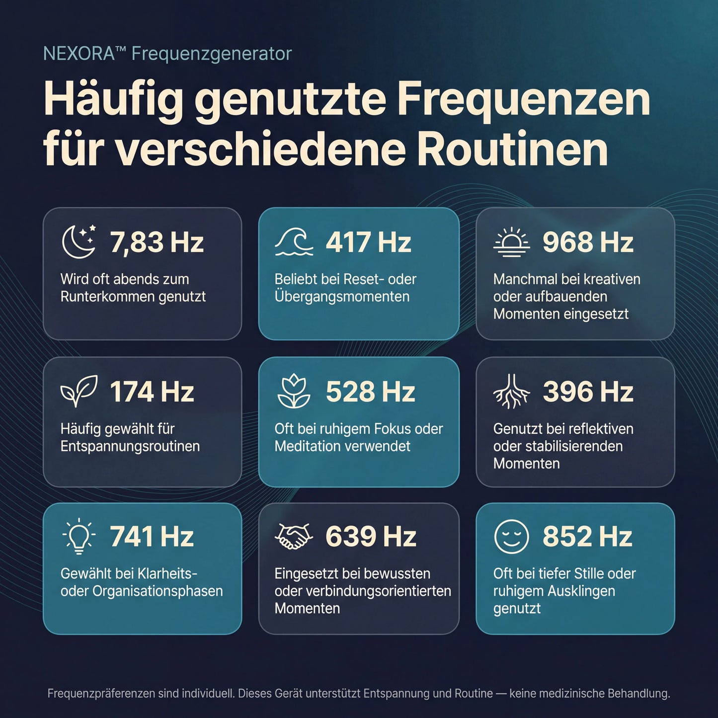 NEXORA™ Frequenzgenerator