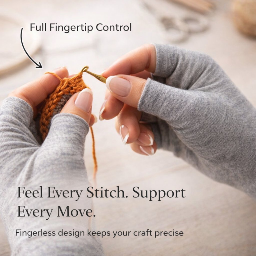 HandHaven™ – Premium Crafting Support Gloves