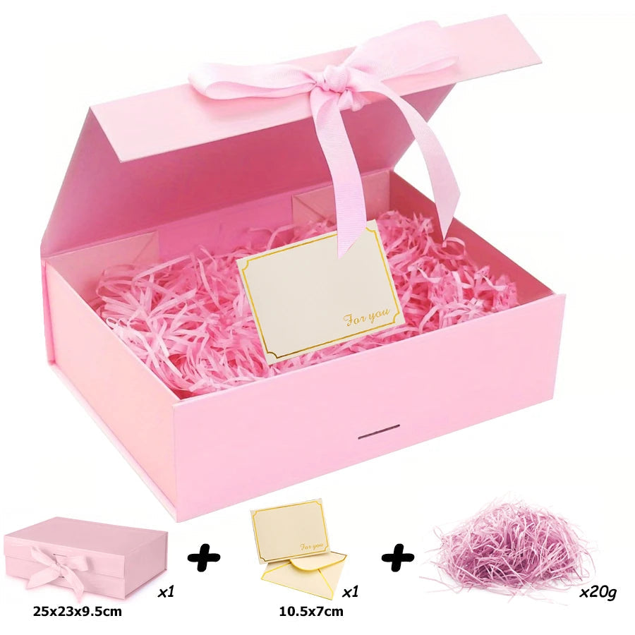 Luxuriöse Geschenkbox (25 x 23 x 9,5 cm)