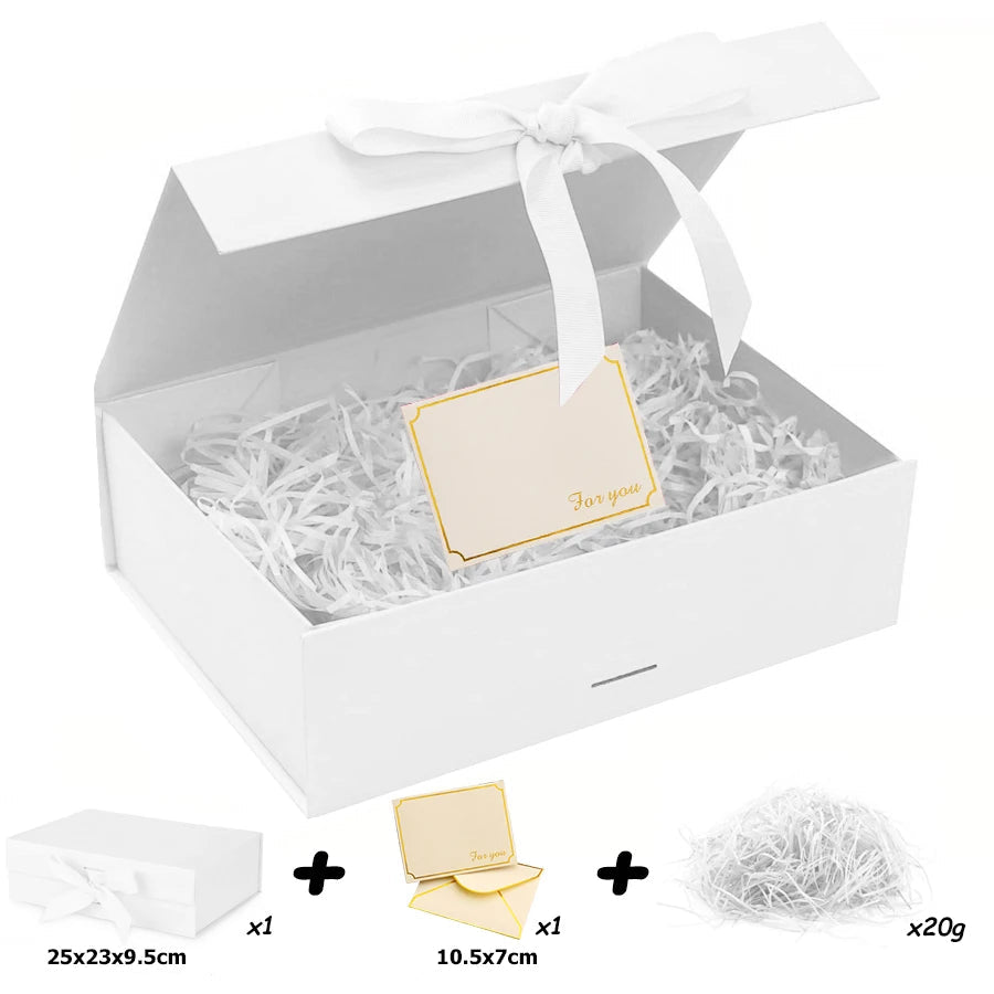 Luxuriöse Geschenkbox (25 x 23 x 9,5 cm)