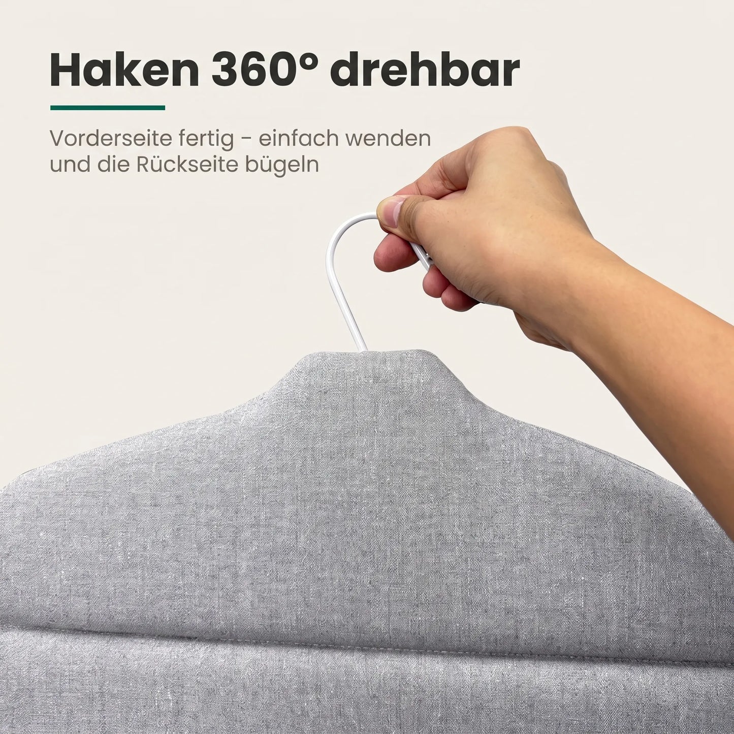 Faltbares Dampfbrett