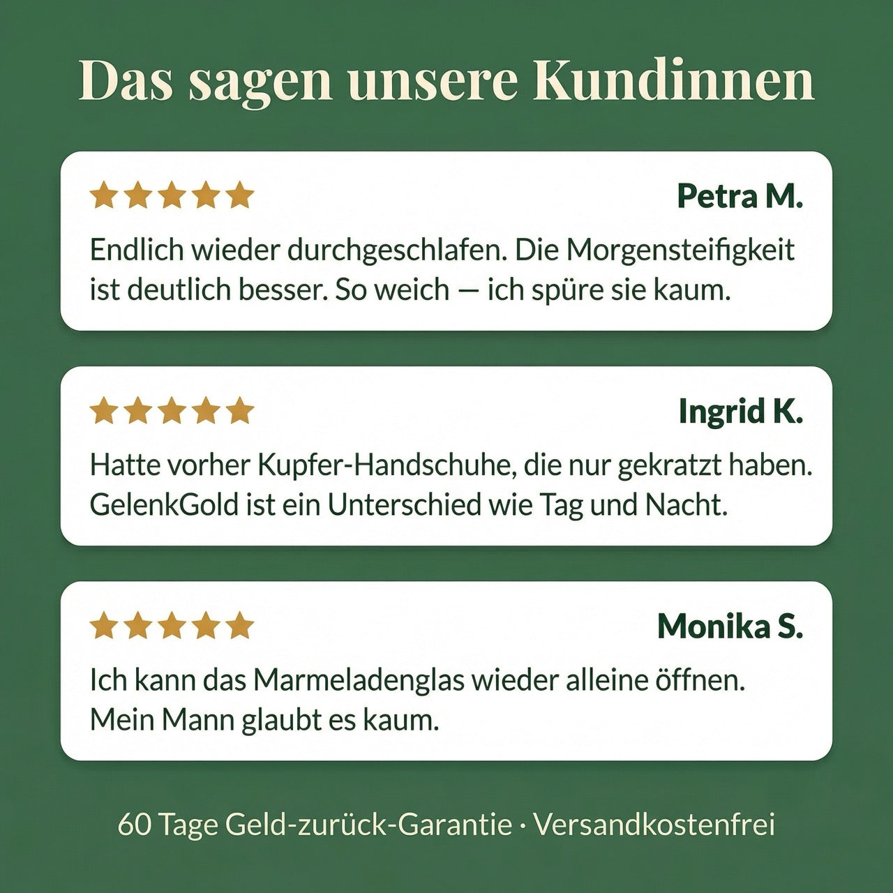GelenkGold™ Handschuh