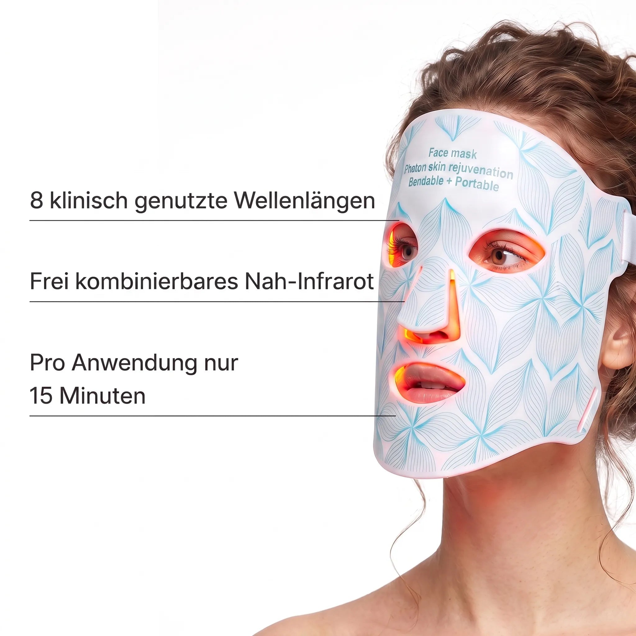 Alpine Skin™ LED-Lichttherapie-Maske