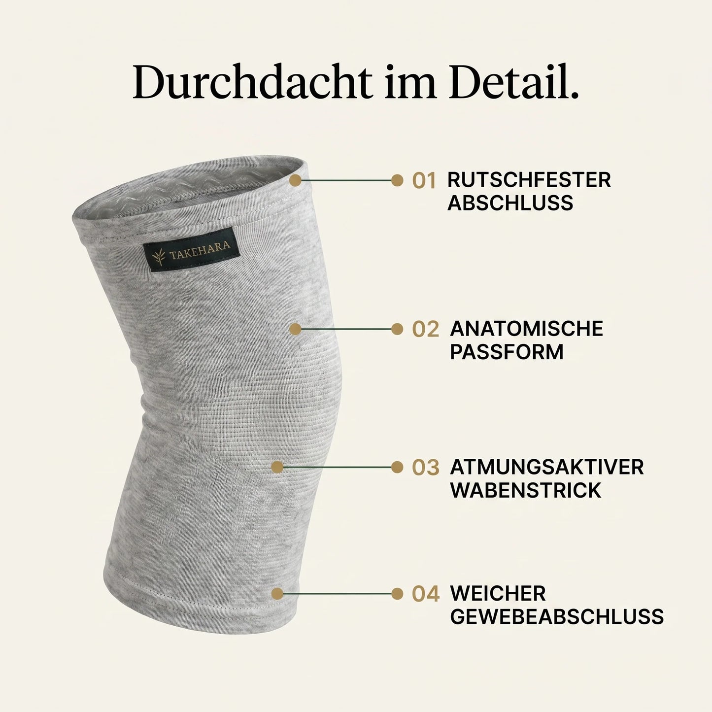 TAKEHARA™ Knie-Bandage