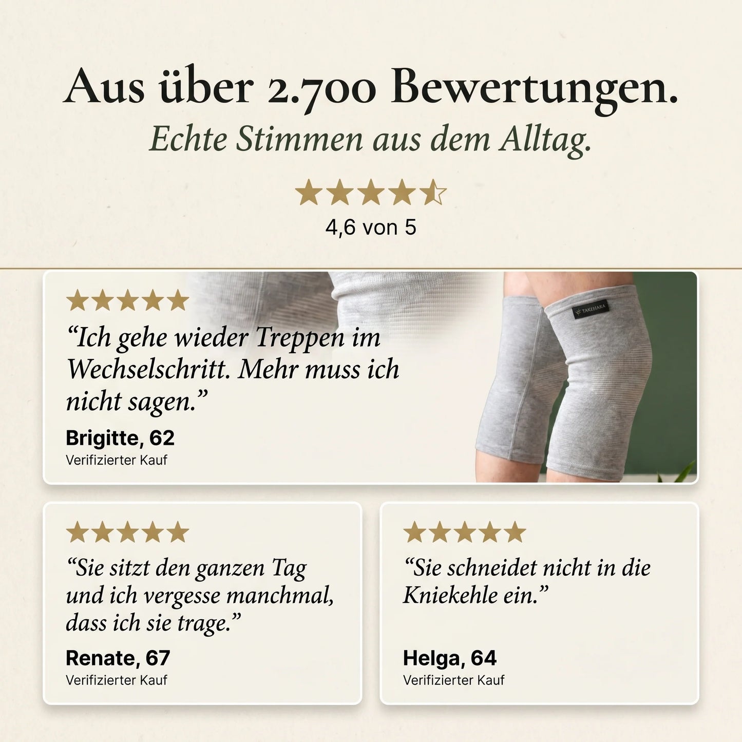 TAKEHARA™ Knie-Bandage